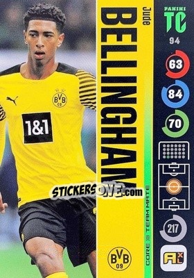 Sticker Jude Bellingham - Top Class 2021-2022. Adrenalyn Xl n. 94 - Panini