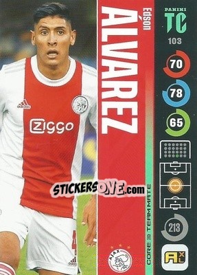 Sticker Edson Álvarez - Top Class 2021-2022. Adrenalyn Xl n. 103 - Panini