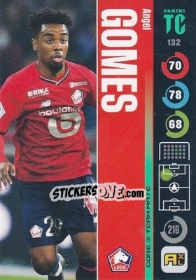 Sticker Angel Gomes - Top Class 2021-2022. Adrenalyn Xl - Panini