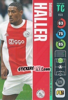 Figurina Sébastien Haller - Top Class 2021-2022. Adrenalyn Xl - Panini