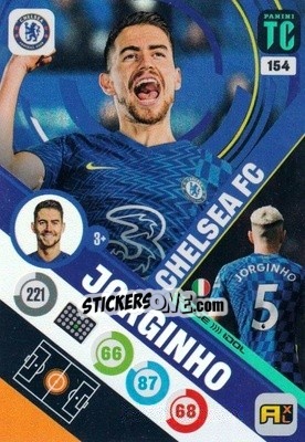 Sticker Jorginho - Top Class 2021-2022. Adrenalyn Xl - Panini