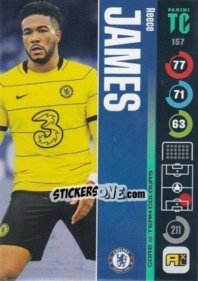 Cromo Reece James - Top Class 2021-2022. Adrenalyn Xl - Panini