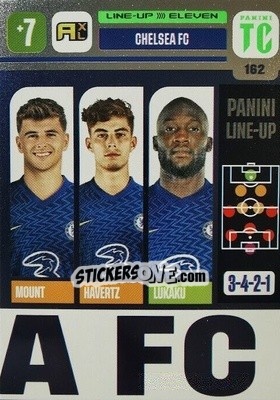 Figurina Chelsea FC - Top Class 2021-2022. Adrenalyn Xl - Panini