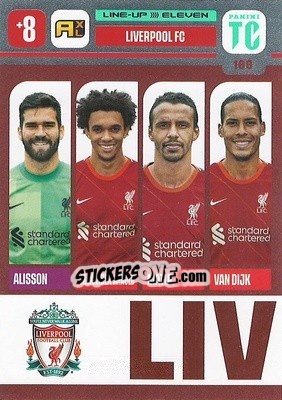 Figurina Liverpool FC - Top Class 2021-2022. Adrenalyn Xl - Panini