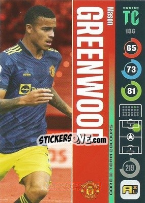 Cromo Mason Greenwood - Top Class 2021-2022. Adrenalyn Xl - Panini