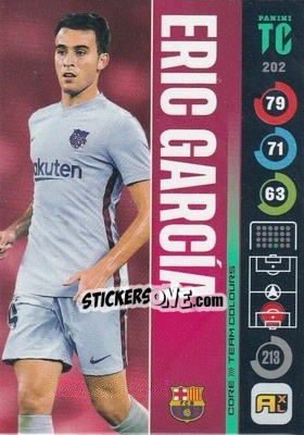 Cromo Eric García - Top Class 2021-2022. Adrenalyn Xl - Panini