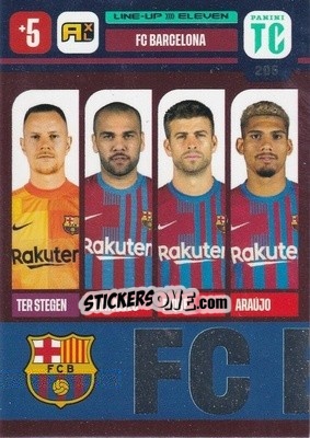 Sticker FC Barcelona - Top Class 2021-2022. Adrenalyn Xl - Panini