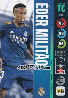 Figurina Éder Militao - Top Class 2021-2022. Adrenalyn Xl - Panini