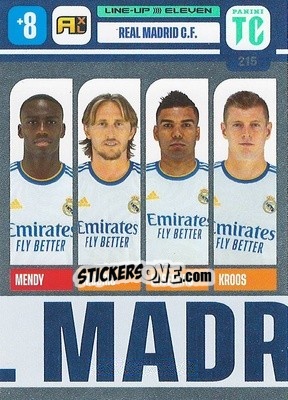 Sticker Real Madrid C.F. - Top Class 2021-2022. Adrenalyn Xl - Panini