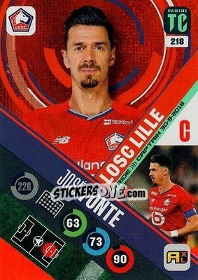 Sticker José Fonte - Top Class 2021-2022. Adrenalyn Xl n. 218 - Panini