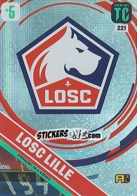 Sticker LOSC Lille - Top Class 2021-2022. Adrenalyn Xl - Panini