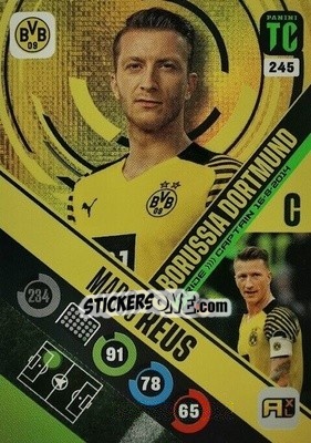 Sticker Marco Reus - Top Class 2021-2022. Adrenalyn Xl n. 245 - Panini
