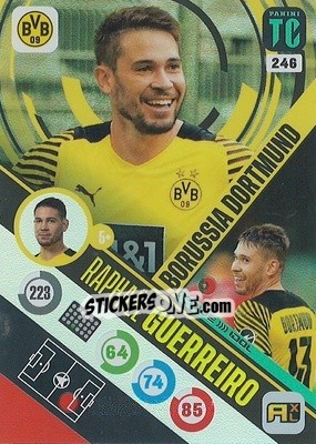 Sticker Raphael Guerreiro - Top Class 2021-2022. Adrenalyn Xl n. 246 - Panini