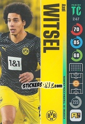 Sticker Axel Witsel - Top Class 2021-2022. Adrenalyn Xl n. 247 - Panini