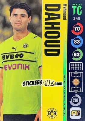 Sticker Mahmoud Dahoud - Top Class 2021-2022. Adrenalyn Xl n. 249 - Panini