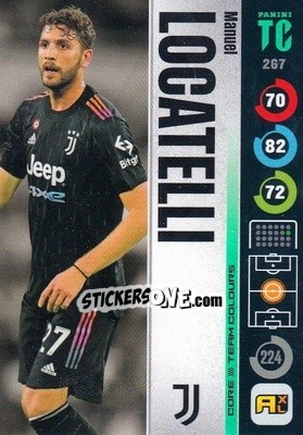 Sticker Manuel Locatelli - Top Class 2021-2022. Adrenalyn Xl n. 267 - Panini