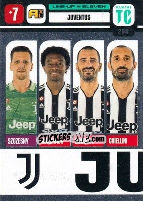 Sticker Juventus - Top Class 2021-2022. Adrenalyn Xl - Panini