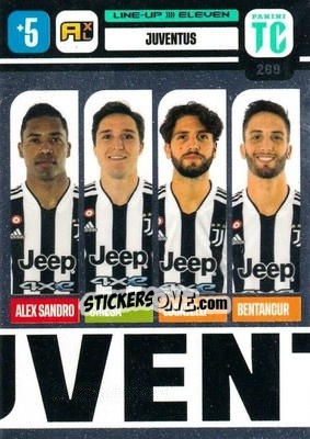 Sticker Juventus - Top Class 2021-2022. Adrenalyn Xl - Panini