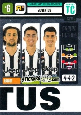 Figurina Juventus - Top Class 2021-2022. Adrenalyn Xl - Panini