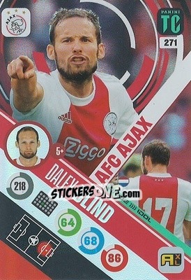 Sticker Daley Blind - Top Class 2021-2022. Adrenalyn Xl n. 271 - Panini