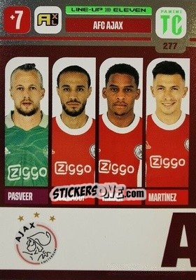 Sticker AFC Ajax - Top Class 2021-2022. Adrenalyn Xl - Panini
