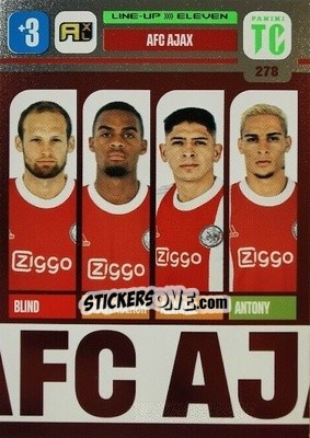 Cromo AFC Ajax - Top Class 2021-2022. Adrenalyn Xl - Panini