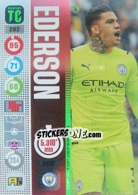 Sticker Ederson - Top Class 2021-2022. Adrenalyn Xl n. 282 - Panini