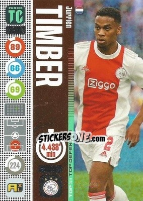 Cromo Jurrien Timber - Top Class 2021-2022. Adrenalyn Xl - Panini