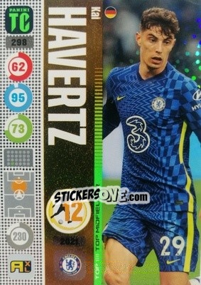 Sticker Kai Havertz - Top Class 2021-2022. Adrenalyn Xl n. 298 - Panini