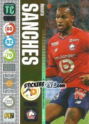Sticker Renato Sanches - Top Class 2021-2022. Adrenalyn Xl n. 310 - Panini
