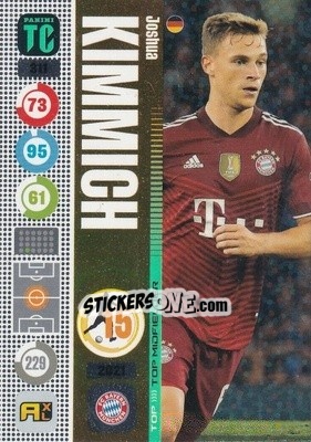 Sticker Joshua Kimmich - Top Class 2021-2022. Adrenalyn Xl n. 311 - Panini
