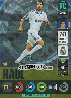 Sticker Raúl - Top Class 2021-2022. Adrenalyn Xl - Panini