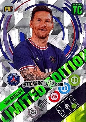 Sticker Lionel Messi - Top Class 2021-2022. Adrenalyn Xl n. LE-LM - Panini
