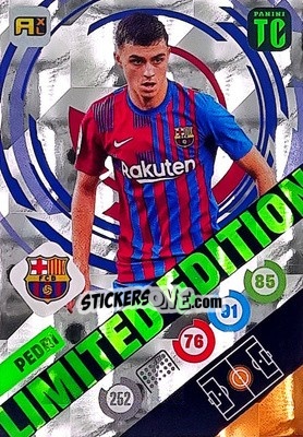 Sticker Pedri - Top Class 2021-2022. Adrenalyn Xl - Panini