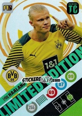 Sticker Erling Haaland - Top Class 2021-2022. Adrenalyn Xl n. XLE-EH - Panini