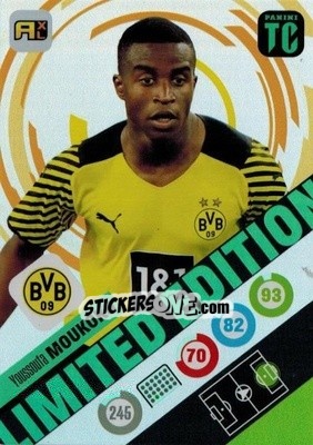 Cromo Youssoufa Moukoko - Top Class 2021-2022. Adrenalyn Xl - Panini