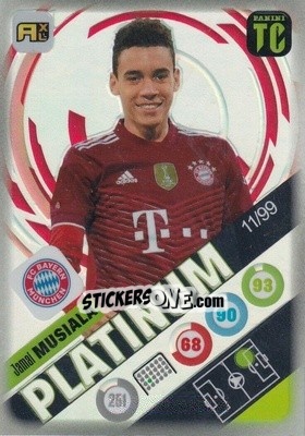 Cromo Jamal Musiala - Top Class 2021-2022. Adrenalyn Xl - Panini