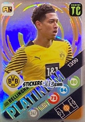 Figurina Jude Bellingham - Top Class 2021-2022. Adrenalyn Xl - Panini