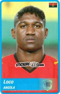 Sticker Loco - Africa Cup 2010 n. 12 - Panini