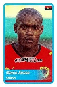 Sticker Marco Airosa - Africa Cup 2010 n. 14 - Panini