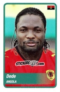 Sticker Dede - Africa Cup 2010 - Panini