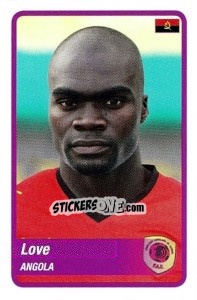 Cromo Love - Africa Cup 2010 - Panini