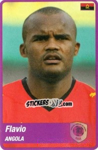 Sticker Flavio - Africa Cup 2010 n. 21 - Panini