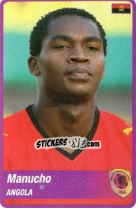 Sticker Manucho - Africa Cup 2010 n. 23 - Panini