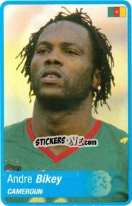 Sticker Andre Bikey - Africa Cup 2010 n. 30 - Panini