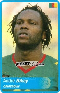 Sticker Andre Bikey - Africa Cup 2010 - Panini