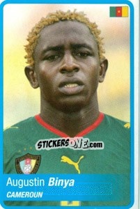 Sticker Gilles Binya - Africa Cup 2010 - Panini