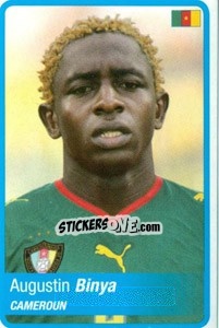 Figurina Gilles Binya - Africa Cup 2010 - Panini