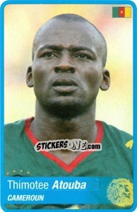 Sticker Thimothee Atouba - Africa Cup 2010 - Panini