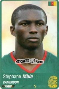 Sticker Stephane Mbia - Africa Cup 2010 - Panini